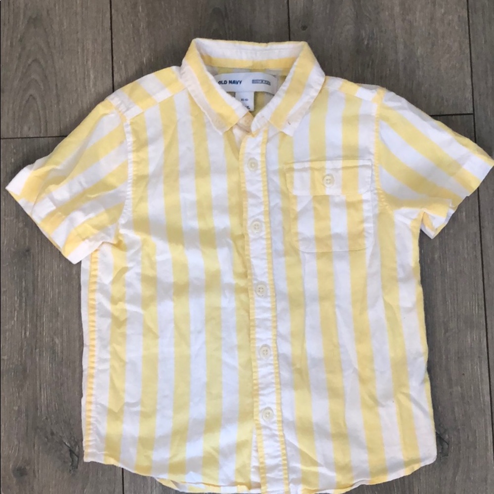 Old Navy striped button down